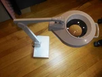 Dazor 8MC-100 Circline Magnifier Lamp Desk Top Weighted Base Magnifying Lens. Fixed Price $229.00.