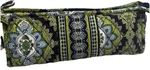 Vera Bradley Makeup Bag Cambridge Blue Green Medallion Travel Case Euc. Fixed Price $20.56.