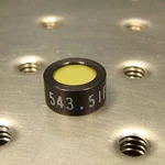 Optical Bandpass Filter For Green Helium Neon Hene Laser 543.5NM, 12.7MM Dia. Fixed Price $20.00.