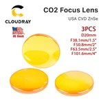 CO2 Usa Znse Focal Lens DIA.20MM For Laser Cutting Machine FL:1-7.5INCH 3PCS. Fixed Price $53.59.