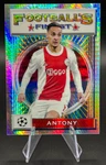 2022-23 Antony /35 Topps Football's Finest Uefa Prism Refractor #11 Man United. Fixed Price $13.99.