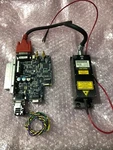Melles Griot 85-RCA-400 Red Laser With Universal Controller Board. Fixed Price $333.00.