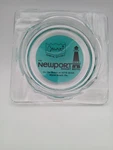 Vintage Newport Resort Motel Glass Ashtray Galaxy Line Sample 9375-800-2. Fixed Price $15.50.