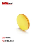 Mcwlaser Ii-vi Znse Focus Lens Dia: 19.05MM FL:2"/50.8MM 40W-150W. Fixed Price $45.25.