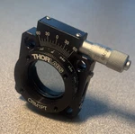 Thorlabs CRM1PT Precision 30 Mm Cage Rotation Mount, 1" Optics W/ Polarizer. Fixed Price $150.00.