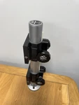 Newport 75 Optical Post Wth Two M-370-RC Clamp. Fixed Price $225.00.