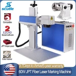 Scotle 60W Jpt M7 Fiber Laser Marking Machine Metal Steel Engraving Color Marker. Fixed Price $2599.00.