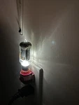 Retro Vacuum Tube Night Light Rca 6HZ8 Electron - Tie Dye Base. Fixed Price $12.99.