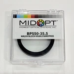 Midopt BP550-35.5 Nir/uv Block Visible Bandpass Filter Midwest Optical Systems. Fixed Price $46.00.