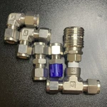 Lot Of Pieces Parker Hansen 3/8IN Swagelok Ref SS-600-9 SS-600-6 SS-600-3TTF. Fixed Price $50.00.