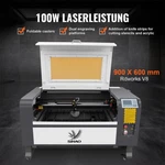 Sihao Laser Engraver 100W CO2 Engraving Machine 90X60CM Cutter. Fixed Price $2799.99.