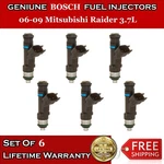 Oem Bosch 6X Upgraded 4 Hole Nozzle Fuel Injectors 06-09 Mitsubishi Raider 3.7L. Fixed Price $115.00.