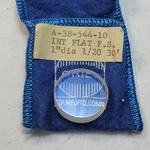 Oriel Newport A-38-544-10 Int Flat F.s. 1" Od 1/20 Lambda Wavelength 30' Plate. Fixed Price $92.96.