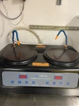 Dual Polisher With 8" Magnetic Plates And Variety Of Buehler Polishing Pads. Fixed Price $1200.00.