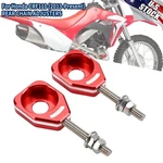 Pair Cnc Aluminum Rear Chain Adjusters Tensioner For Honda XR100R 1985-2004 Red. Fixed Price $18.99.