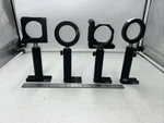 Thorlabs Laser Optics Assorted Mounts 3" Posts 2" Iens Qty 4. Fixed Price $100.00.