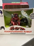 Blue Hat - Transforming Robot Rc Car Red. Fixed Price $15.99.