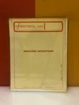 Scientech Model 38-0101 Vulume Absorbing Disc Calorimeter Operating Manual. Fixed Price $49.99.
