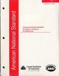 American National Standard Safe Use Of Lasers In Health Care Ansi Z136.3 - 2011. Fixed Price $139.99.