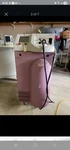 Candela Vbeam Classic Pulsed Dye Laser Violet Purple 10MM Optic Lens Slider. Fixed Price $19500.00.