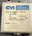 Cvi Solid Etalon 890NM 20%R Fused Silica 0.3MM Thick 1" Dia. Indigo Laser?. Fixed Price $59.00.