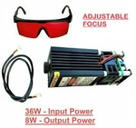 36W Blue Laser Module Head Kit For Cnc Engraving Cutter Lazer Engraver Machine. Fixed Price $162.40.