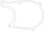 Honda XR100R 11394-KN4-750 L. Crankcase Cover Gasket. Fixed Price $15.95.