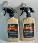 (x 2) Meguiars Mirror Glaze #M34 Final Wipe Inspection Quick Wax Detailer 16OZ. Fixed Price $29.99.
