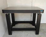 Crated 30" X 48" Tmc Ametek Optical Breadboard Table, Micro-g Adjustable Bench. Fixed Price $2650.00.