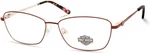 Harley Davidson HD0560 Burgundy 070 Cat Optical Eyeglasses Frame 53-14-140. Fixed Price $99.60.