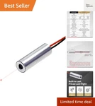 Economical Red Dot Laser Module, 650NM, Class 2, Less Than 1MW, With Apc Driv.... Fixed Price $31.99.