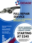 Hall 5052-10 Universal Nitrogen Hose (maintanance, Full Repair, Etc.). Fixed Price $267.30.