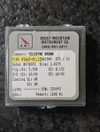 Rocky Mtn Inst Teledyne Brown #1 43663-01 12542549 Optical Lens. Brand New. Fixed Price $12.99.