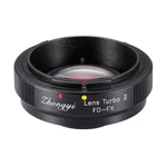 Zhongyi Mitakon Lens Turbo Ii Focal Reducer Adapter - Canon Fd To Fujifilm X. Fixed Price $163.90.