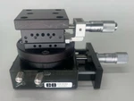 Edmund Optics 2.44" Diameter Linear-rotary Positioning Stage EDM-38198A. Fixed Price $685.00.