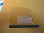 Optical Ito Coated Hoya Japan Glass Sheet Indium Oxide Laser Optics BN#13 Lg. Fixed Price $249.99.