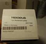 Thermo Scientific / Heraeus Deuterium Lamp Pn: 9423UV90002E 80017500. Fixed Price $375.00.