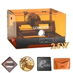 Longer RAY5 Minis 2.5W Laser Engraver Machine, 12000MM/MIN, Free HONEYCOMB-440. Fixed Price $118.99.
