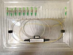 Optinetrics Planar Optical Power Splitter POPS-0-070102-1X8-N35-W0-D03. Fixed Price $359.99.