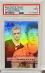 2000 Topps *nsync Justin Timberlake Rainbow Prism #1 Psa 9. Fixed Price $80.00.