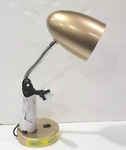 Intertek Gold Led Desk Flexible Lamp Gooseneck Longlasting Light. Fixed Price $9.99.