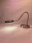 Intertek Adjustable Led Brushed Nickel Modern Plug-in Desk Lamp. Fixed Price $20.00.